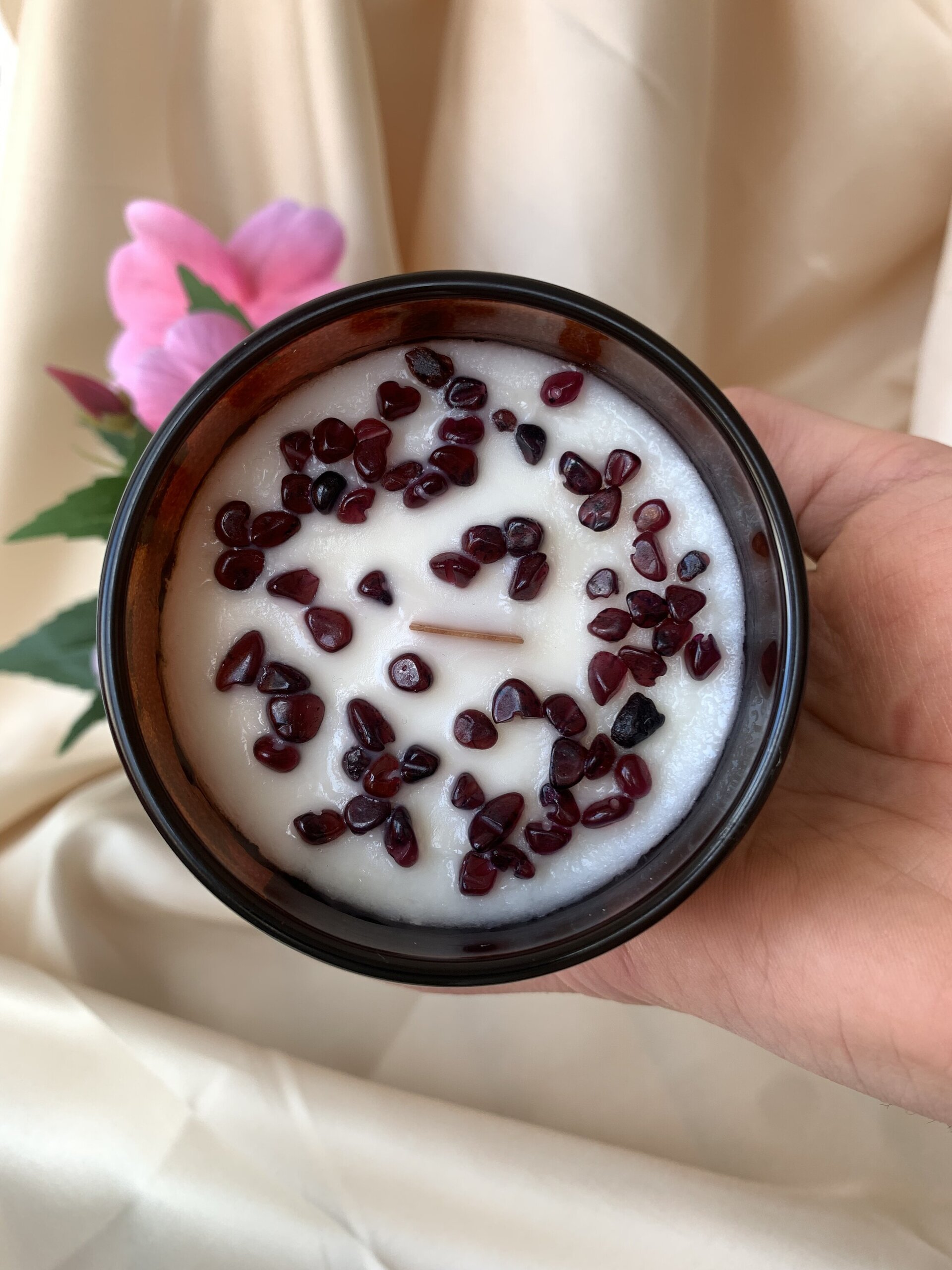 Vela aromática granate - 2
