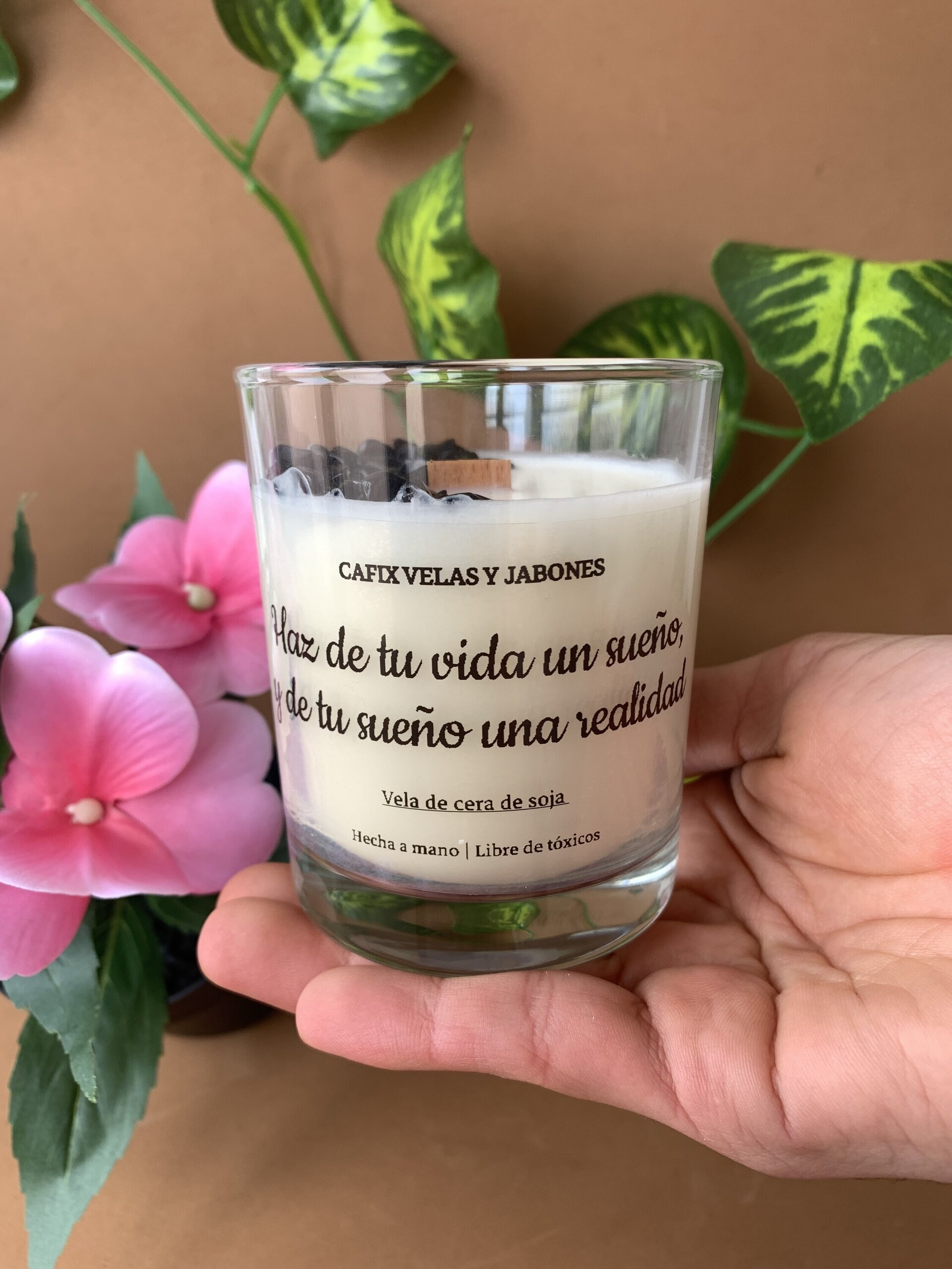 Vela aromática obsidiana - 3
