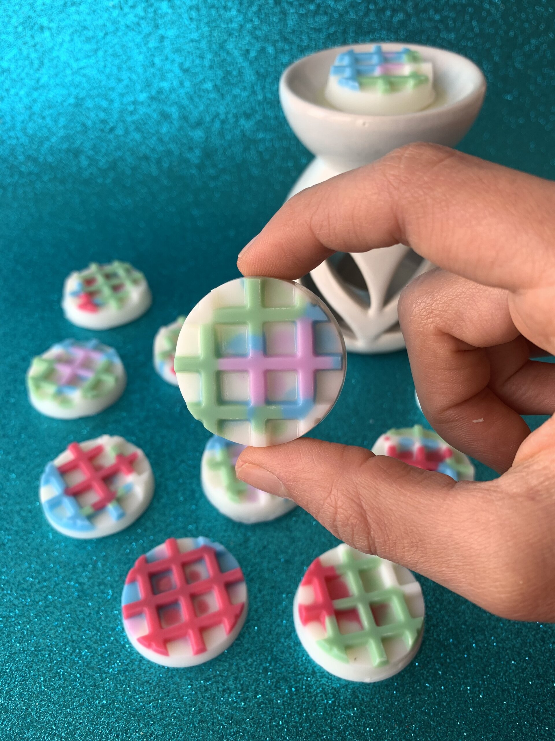 Wax melt waffle - 2
