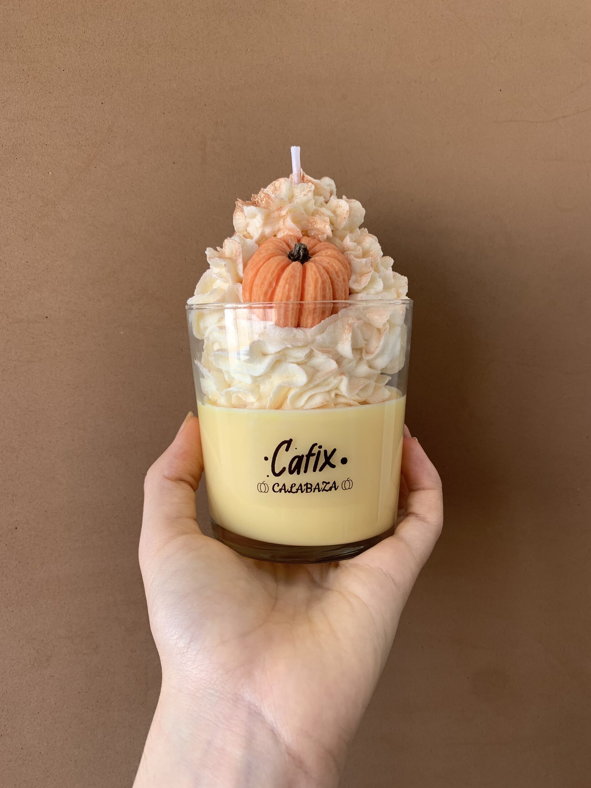 Vela postre con calabaza - 2
