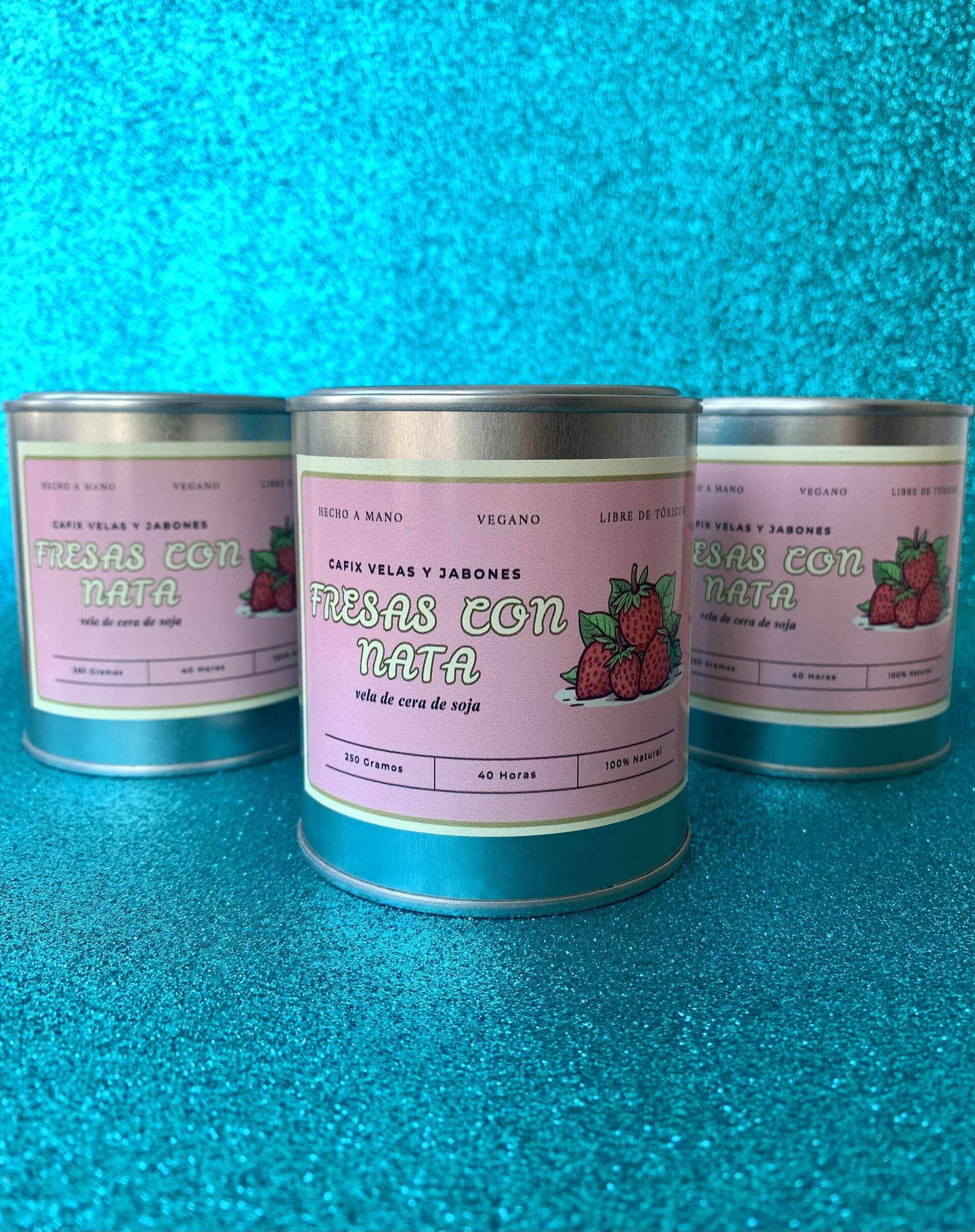 Vela de fresas con nata - 4