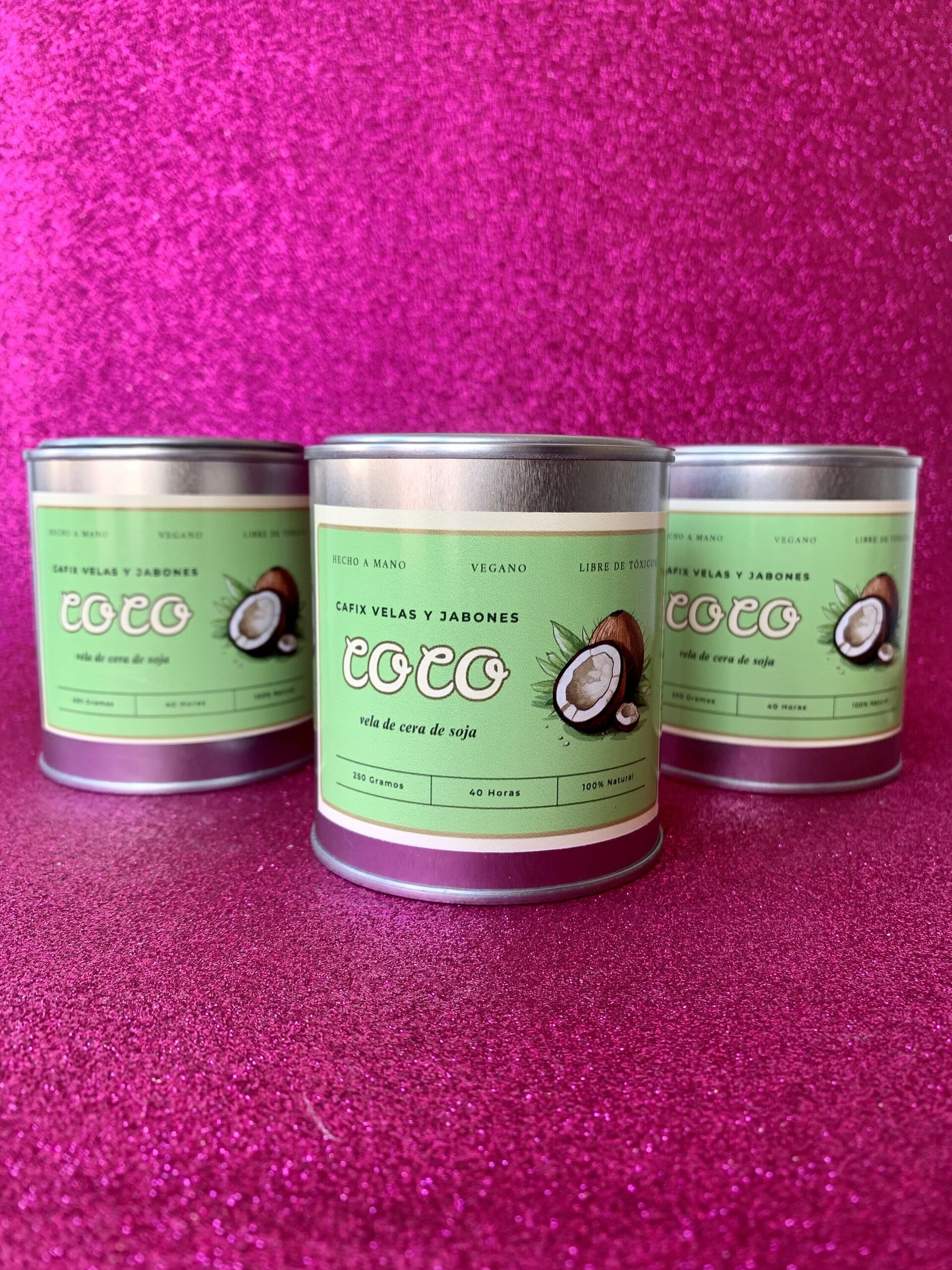 Vela coco - 3