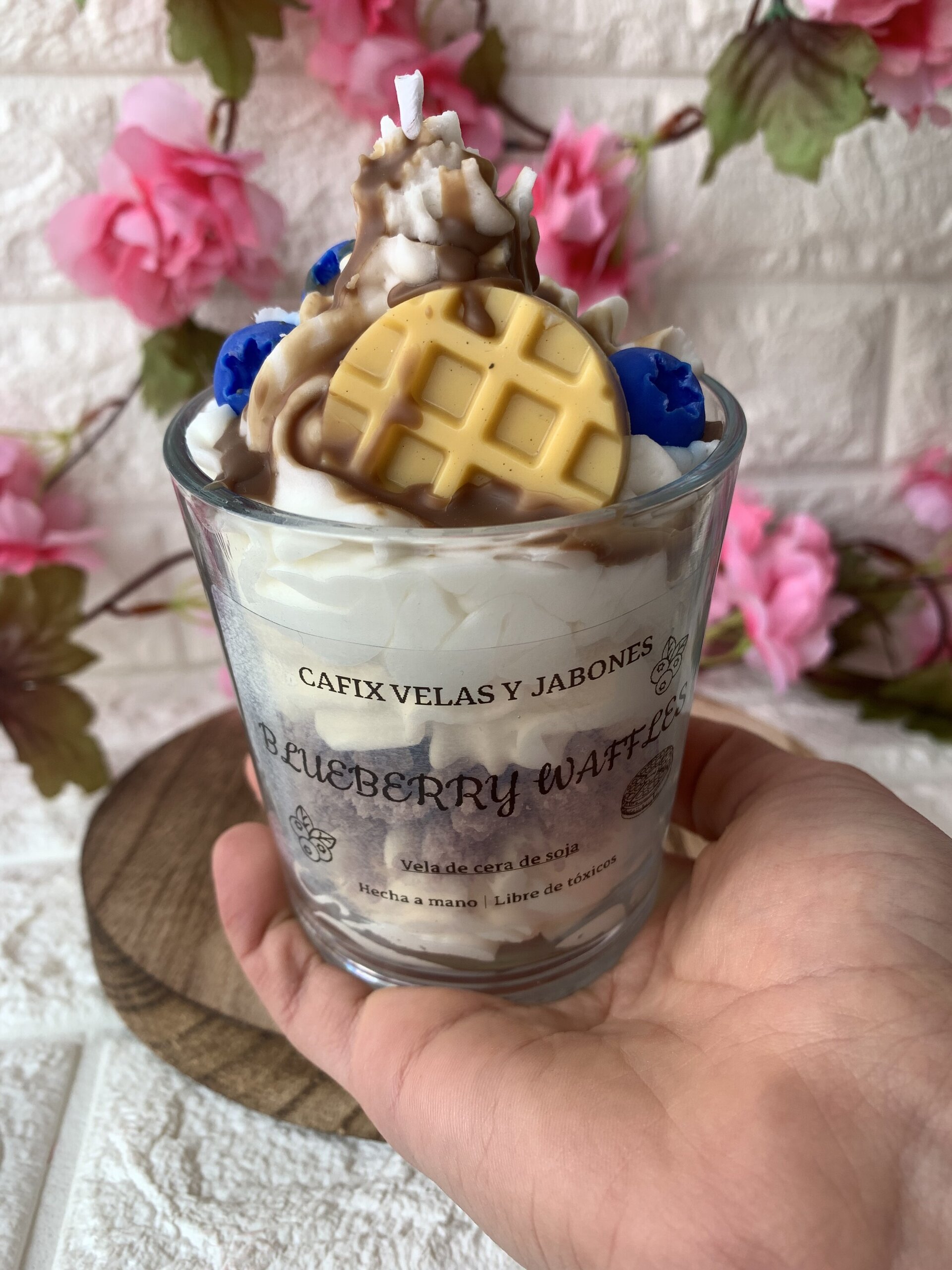 Vela blueberry waffles - 3
