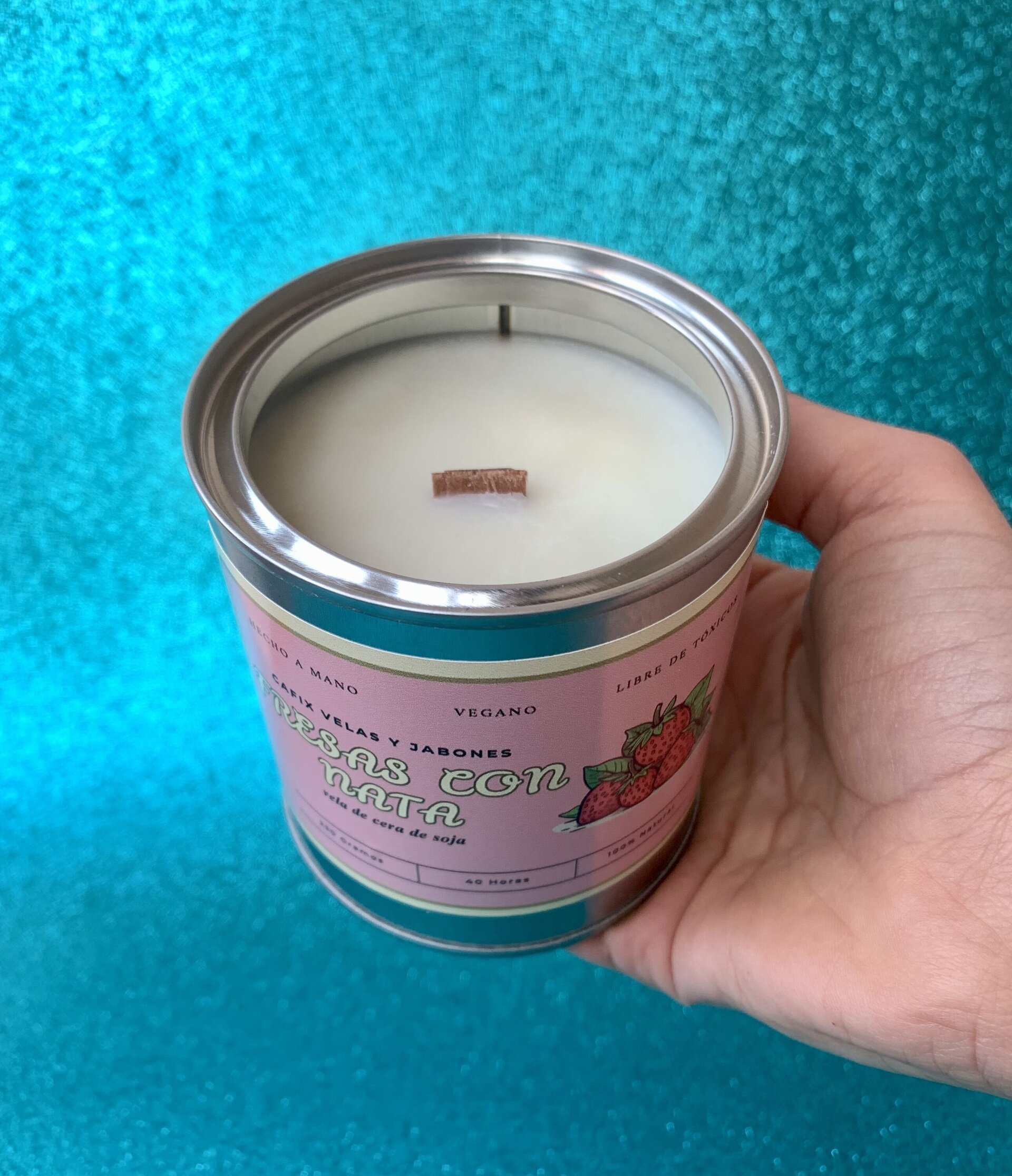 Vela de fresas con nata - 2
